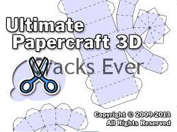 ultimate papercraft 3d crack